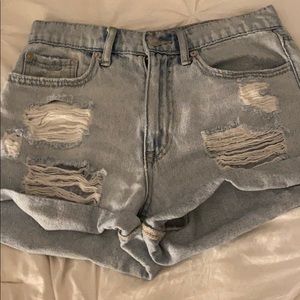 Jean shorts